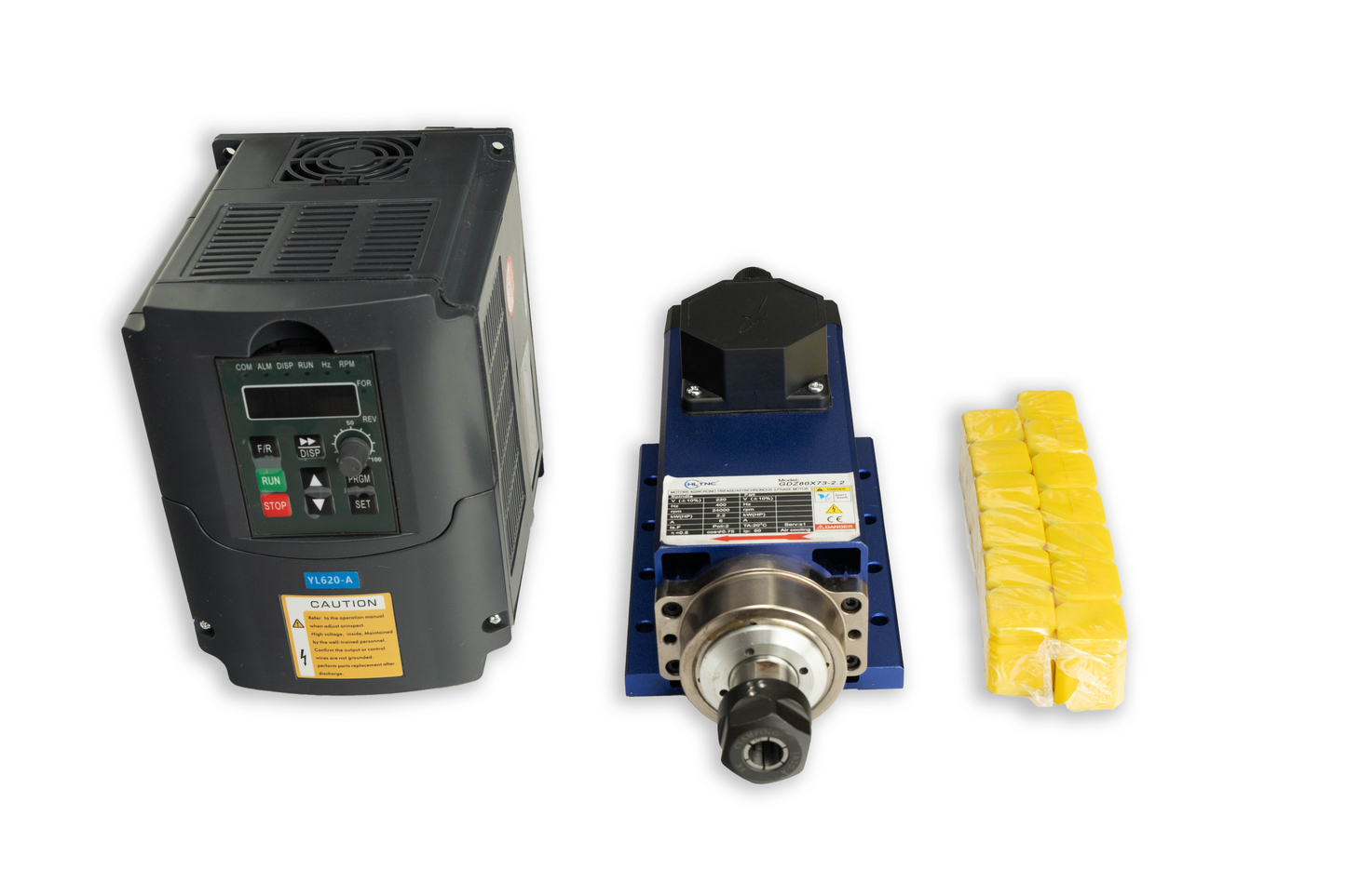 Kit Spindle 2.2kw Husillo Enfriado Por Aire 220v Router Cnc