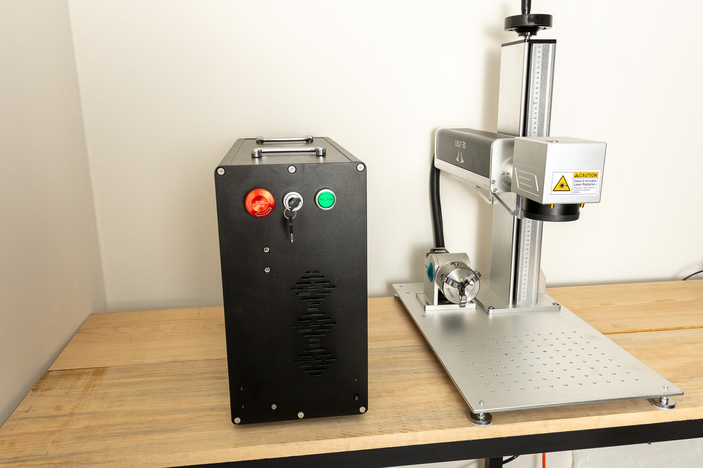 Máquina de grabado láser de fibra 50W Raycus