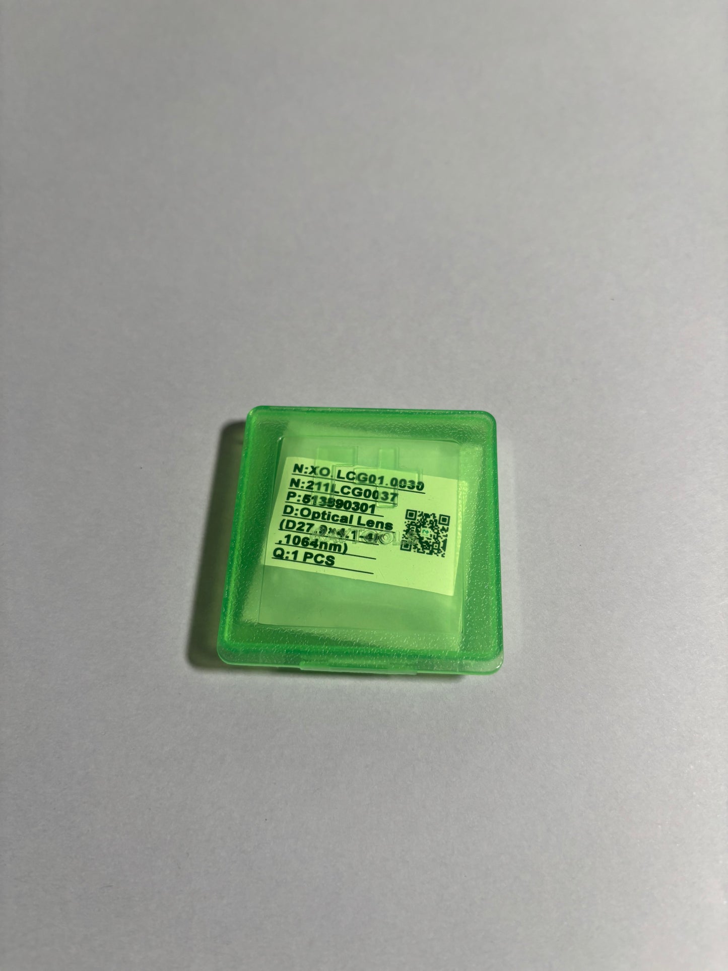 Raytools Lente protectora láser Inferior de 27,9x4,1mm, protección revestimiento de 1064nm