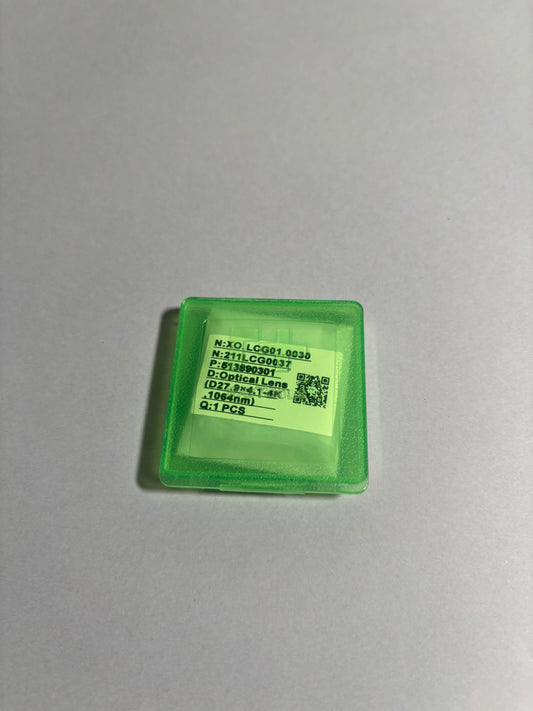 Raytools Lente protectora láser Inferior de 27,9x4,1mm, protección revestimiento de 1064nm