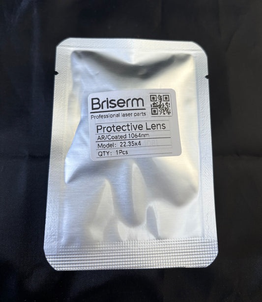 Lente protector para soldadora láser – 18×2 mm y 22.35×4 mm