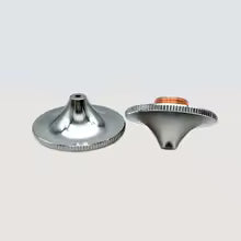 Boquilla de corte láser doble D28, boquilla de Ultra alta velocidad con núcleo Triangular D28M11  para cabezal de corte láser RaytoolsDoble