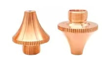 Boquillas láser 3D Dia.18 H20 M9, piezas de máquina cortadora de fibra de doble capa